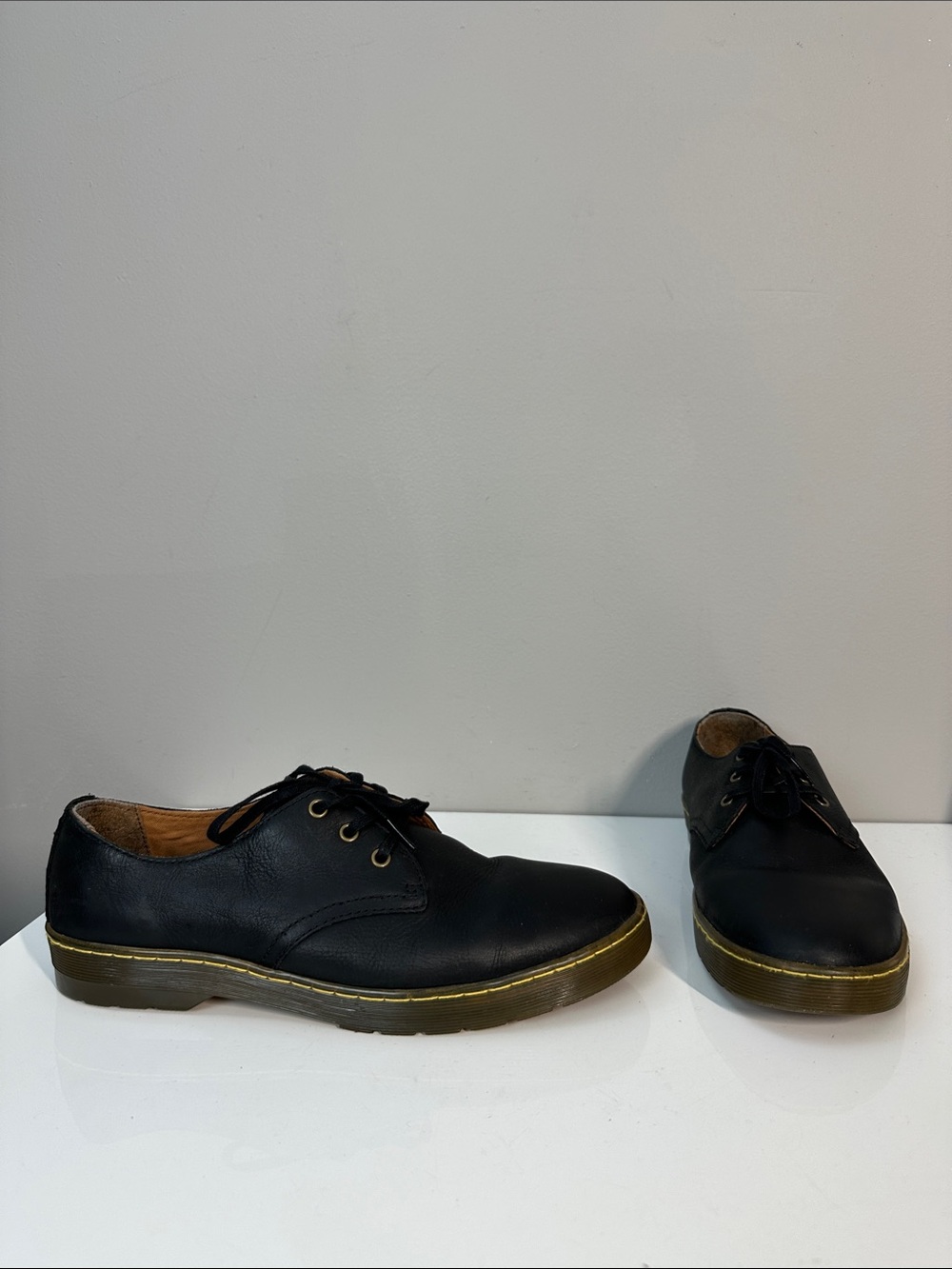 Dr. Martens Coronado Black Leather Oxfords Size 11 Grunge Workwear 90’s